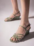 Green Esme Sandals