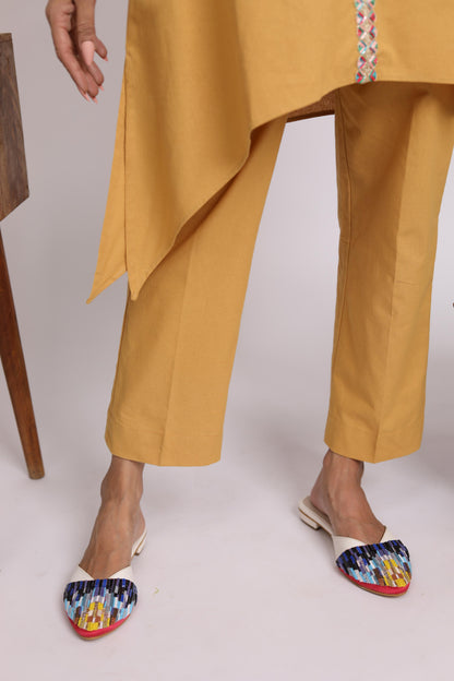 Pink Iris Mules