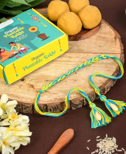 Set of 2 Organic Rakhi