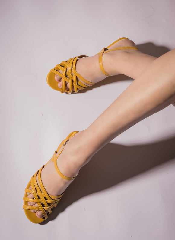 Yellow Esme Sandals