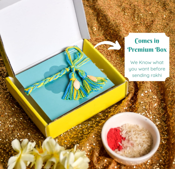 Set of 2 Organic Rakhi
