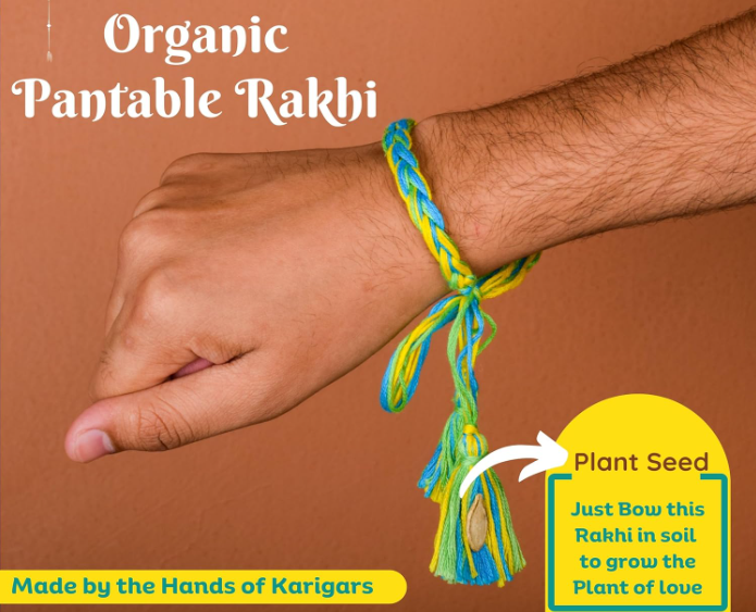 Set of 2 Organic Rakhi