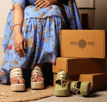 Mehr – Beige Kolhapuri Wedges
