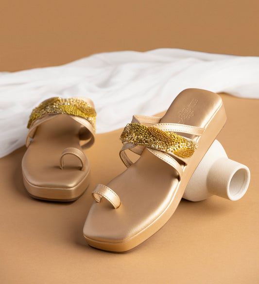 Aurora Gold Wedges