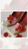 Valentina Blooms Court Shoe