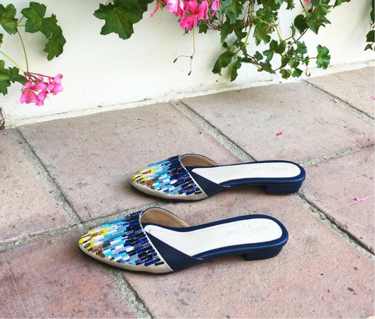 Ivory Iris Mules