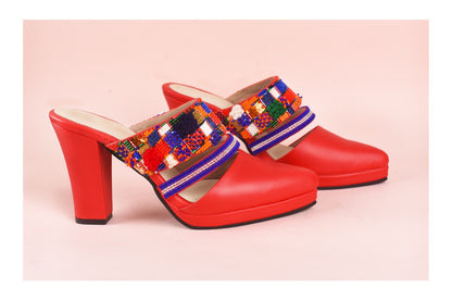 Kiara Heeled Mules