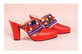 Kiara Heeled Mules