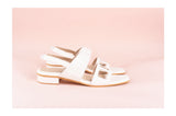 White Bria Sandals