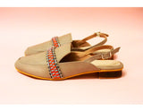 Nude Jaiden Strapped Mules
