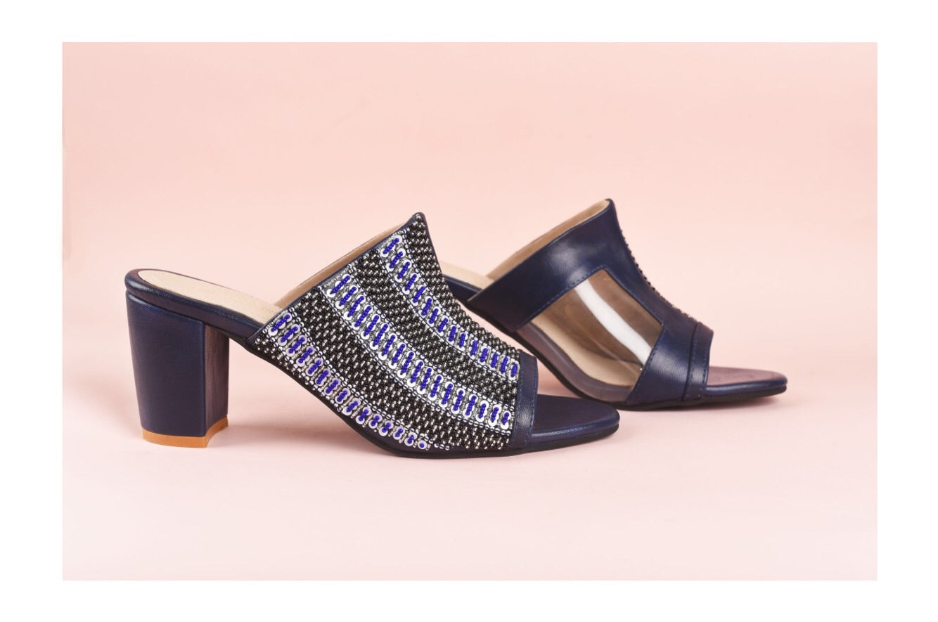Isa Heeled Mules The Frou Frou Studio
